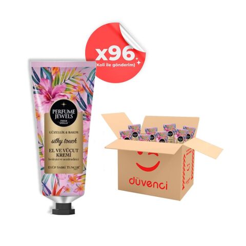 Eyüp Sabri Tuncer Pj El Ve Vücut Kremi Silky Touch Tüp 50 Ml x 96