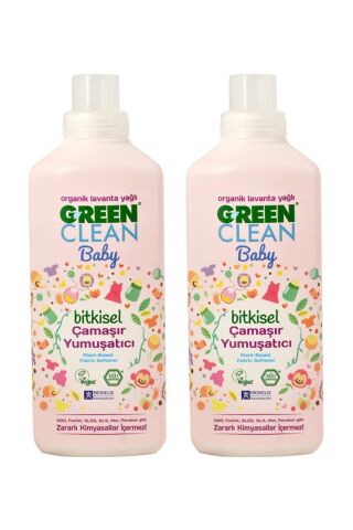 U Green Clean Baby Çamaşır Yumuşatıcı 1 L x 2