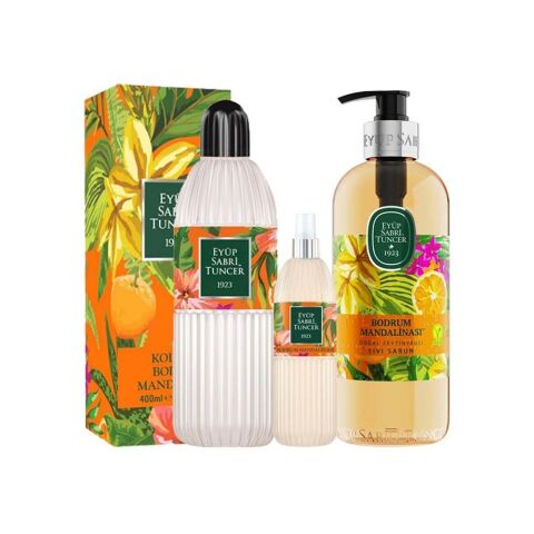 Eyüp Sabri Tuncer Bodrum Mandalinası 400 ML ve 150 ML, Sıvı Sabun 500 ML