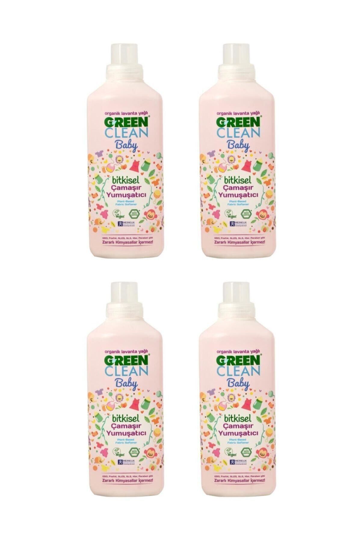 U Green Clean Baby Çamaşır Yumuşatıcı 1 L x 4