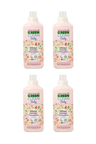 U Green Clean Baby Çamaşır Yumuşatıcı 1 L x 4