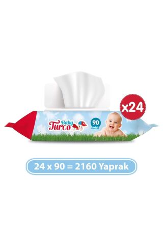 Baby Turco Islak Havlu 24x90 (2160 YAPRAK)