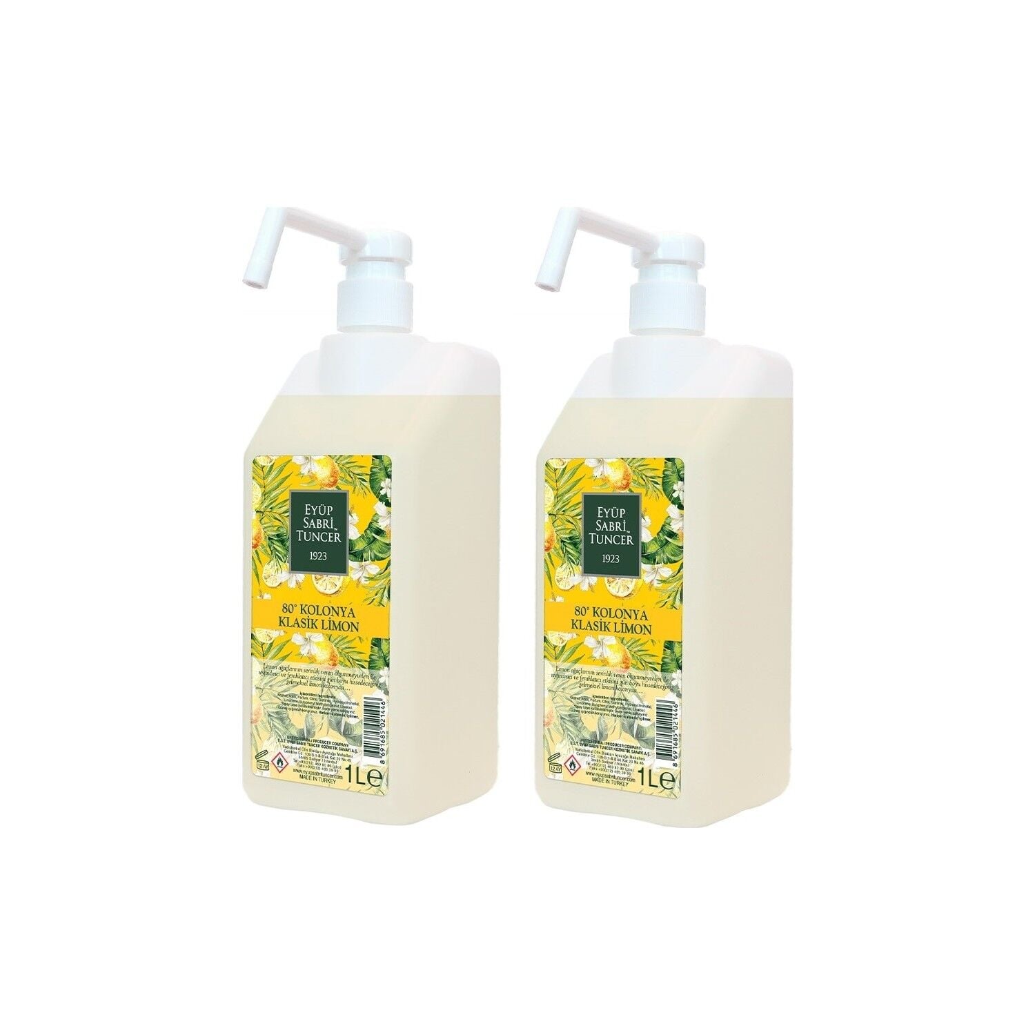 EST Limon Kolonyası 1 lt x 2 adet
