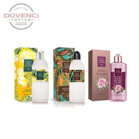 EST Klasik Limon Cam, Tütün Pet 400 ml, Gül Suyu 350 ml