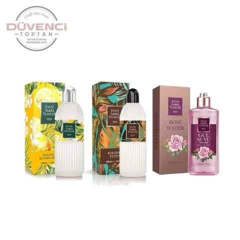 EST Klasik Limon Cam, Tütün Pet 400 ml, Gül Suyu 350 ml