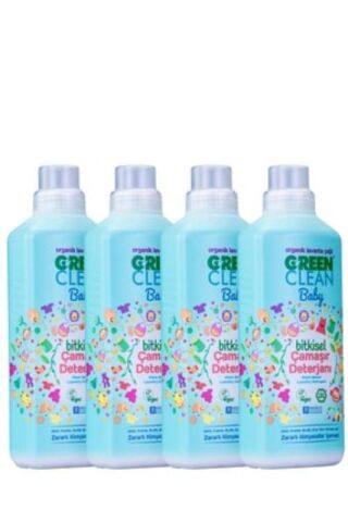 Green Clean Baby Çamaşır Deterjanı 1 lt 4'Lü Set