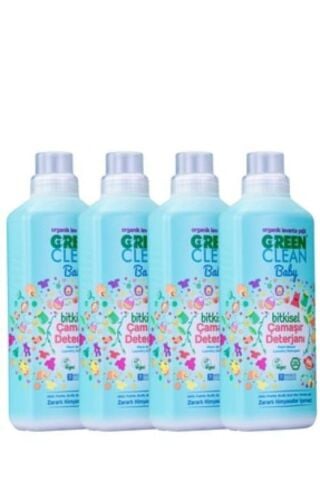 Green Clean Baby Çamaşır Deterjanı 1 lt 4'Lü Set