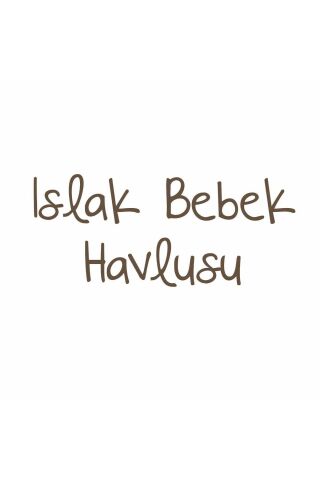 Baby Turco Doğadan Yenidoğan Islak Bebek Havlusu 24x60 Yaprak