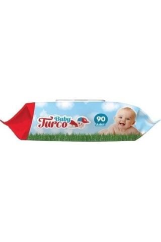 Baby Turco Islak Mendil 90 Lı Kapaklı