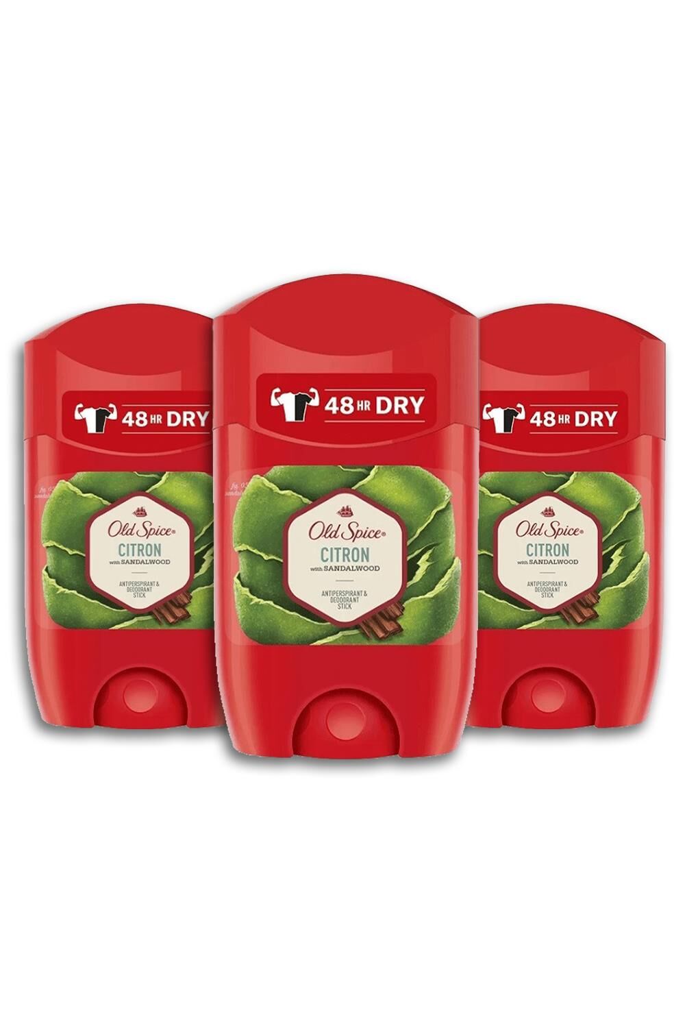 Old Spice Citron Deodorant Stick 50 ml - 3 Adet