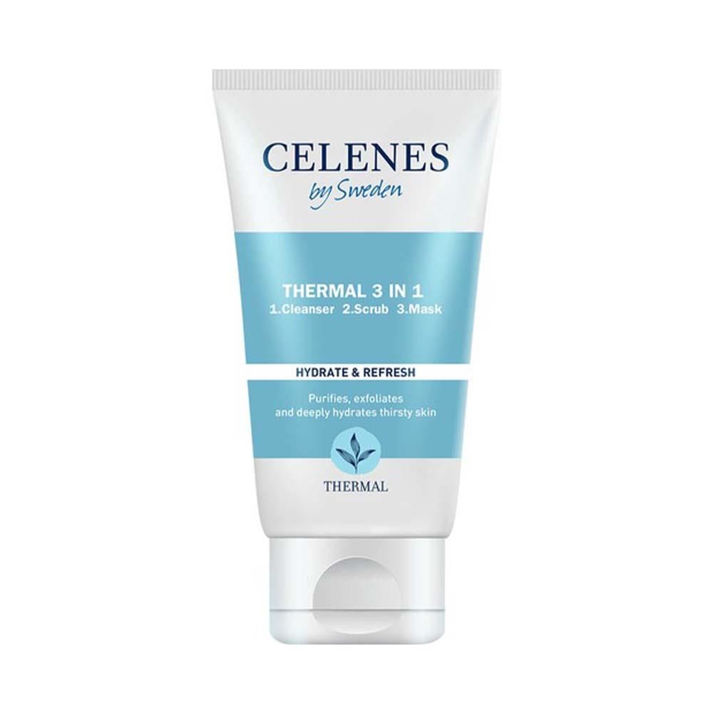 Celenes By Sweden Thermal 3in1 Peeling, Maske Temizleyici 150 ml