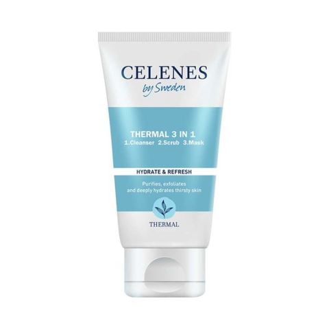 Celenes By Sweden Thermal 3in1 Peeling, Maske Temizleyici 150 ml