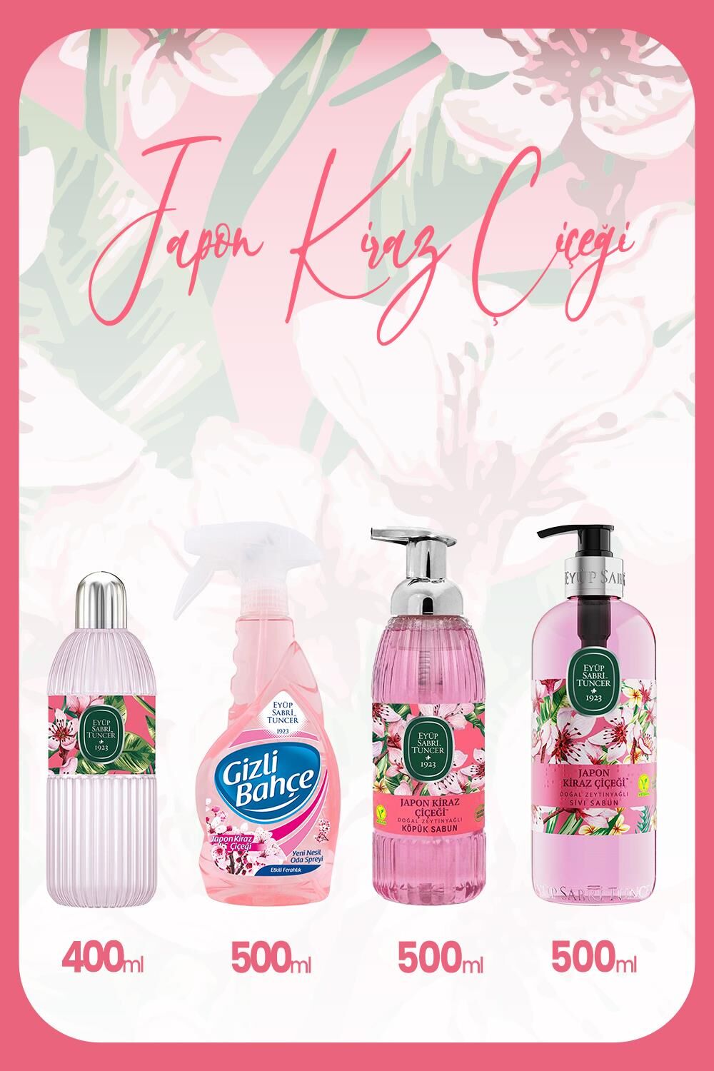 Eyüp Sabri Tuncer Japon Kiraz Çiçeği Seti 1