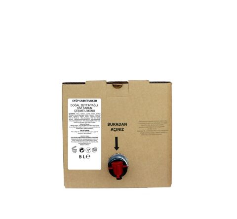 Eyüp Sabri Tuncer Çeşme Limonu Doğal Zeytinyağlı Sıvı Sabun 5 lt - Bag in Box