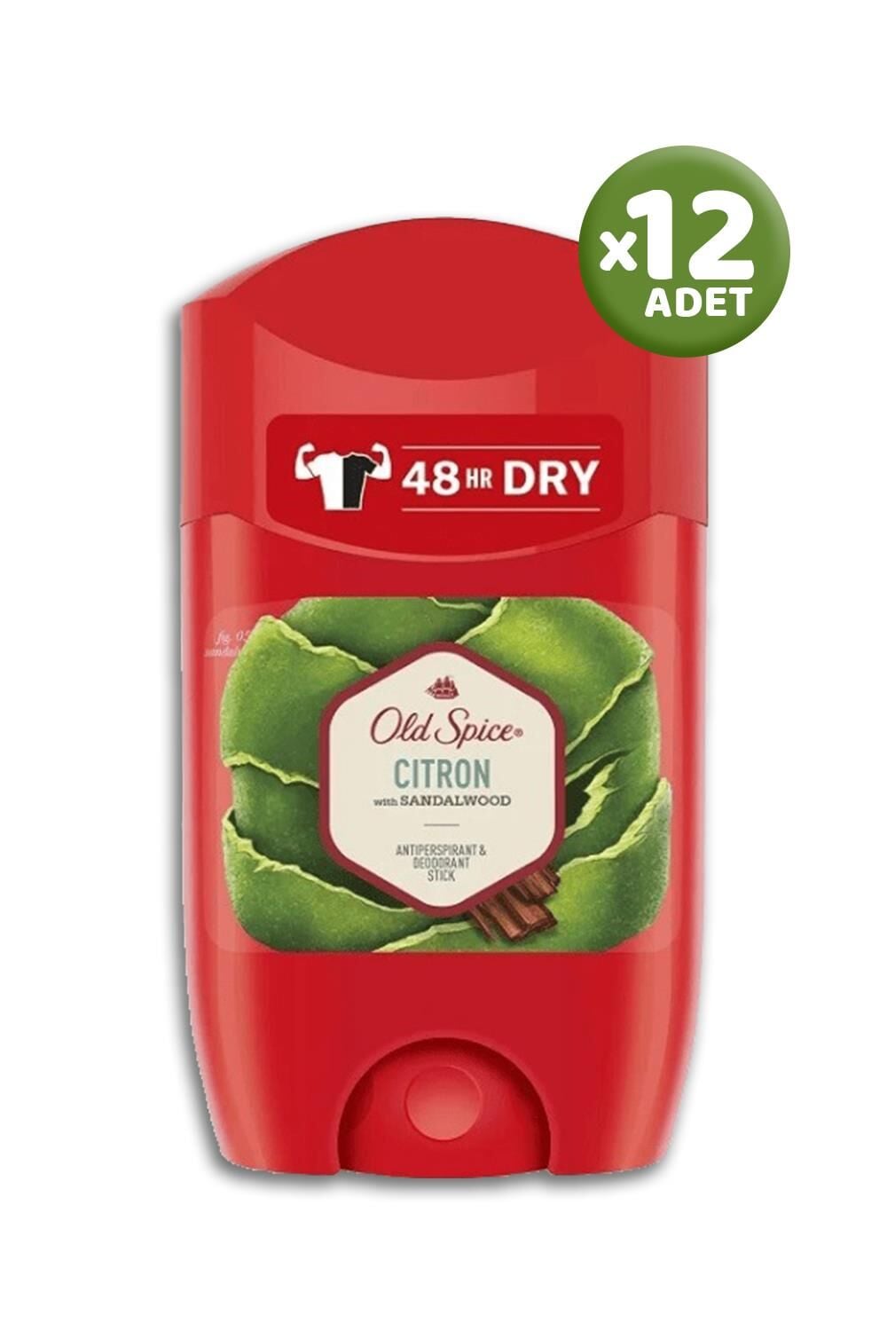 Old Spice Citron Deodorant Stick 50 ml - 12 Adet