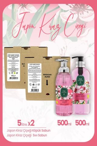 Eyüp Sabri Tuncer Japon Kiraz Çiçeği Seti 16