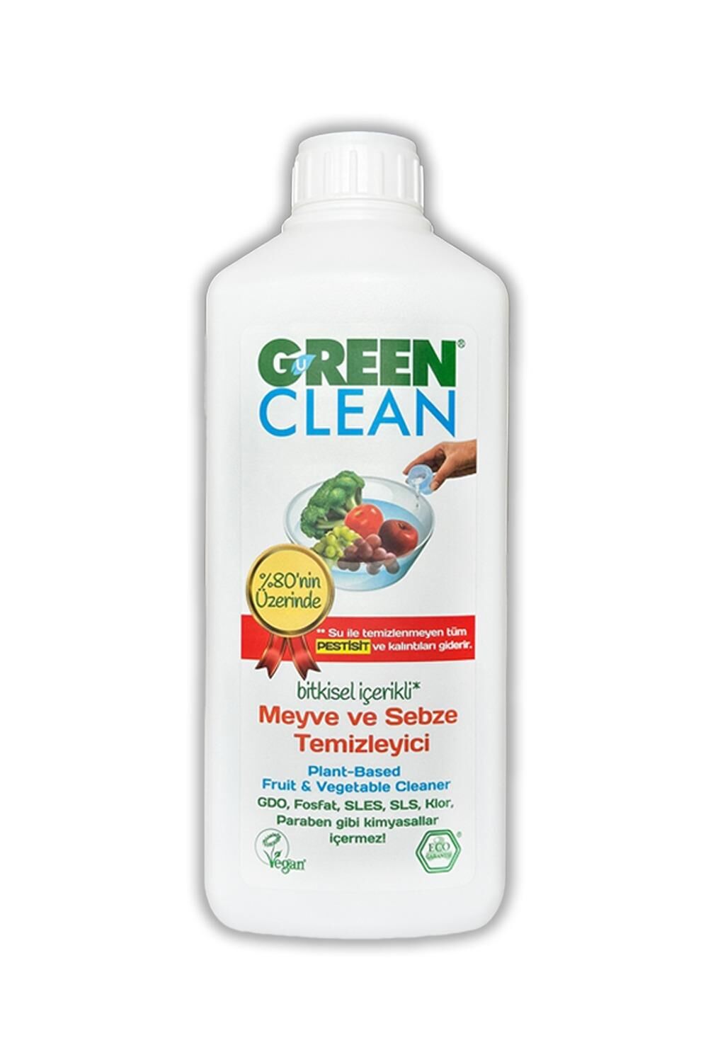 Green Clean Bitkisel Meyve Sebze Temizleyici 1000 ml