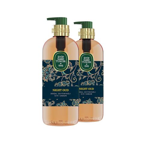 Eyüp Sabri Tuncer Night Oud Doğal Zeytinyağlı Sıvı Sabun 500 ml x 2