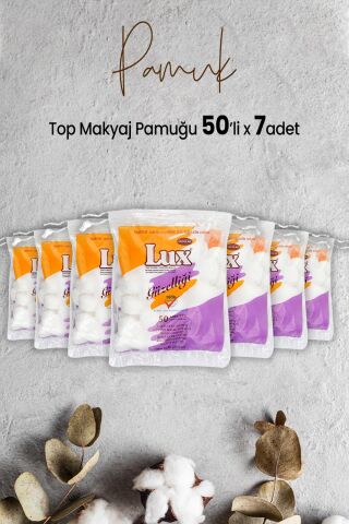 Lux Top Makyaj Pamuğu 50'li x 7 Adet