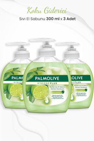 Palmolive Hygiene Plus Koku Giderici Sıvı Sabun 300 ml x 3 Adet