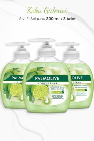 Palmolive Hygiene Plus Koku Giderici Sıvı Sabun 300 ml x 3 Adet