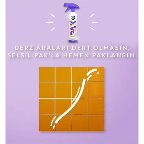 Selsil PAK Genel Amaçlı Mucize Temizleyici Köpük 500 ml