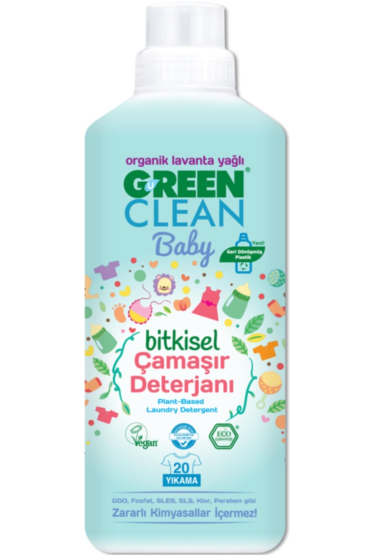 U Green Clean Baby Çamaşır Deterjanı 1 L