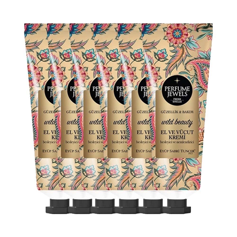 Eyüp Sabri Tuncer Perfume Jewels Wild Beauty El Kremi 50ML x 6