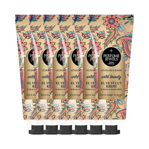 Eyüp Sabri Tuncer Perfume Jewels Wild Beauty El Kremi 50ML x 6