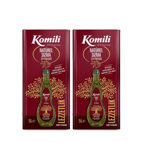 Komili Sızma Zeytinyağı Teneke 5 L x 2