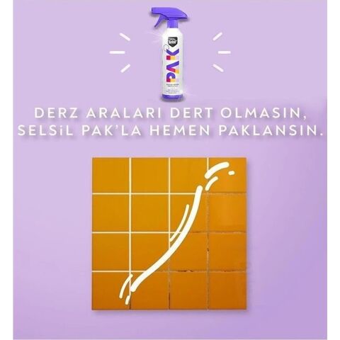 Selsil Pak 500 ml Mucize Köpük Temizleyici Sprey