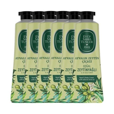 Eyüp Sabri Tuncer El ve Vücut Kremi Ayvalık Zeytin Çiçeği 50 ml x 6
