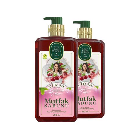 Eyüp Sabri Tuncer Kiraz Mutfak Sabunu 750 ml x 2