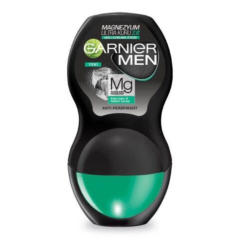 Garnier Men Magnezyum Roll On Ultra Kuru 72 Saat 50 ML