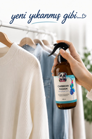 Rosie 3 adet Caribbean Passion Oda ve Çamaşır Spreyi 250 ml