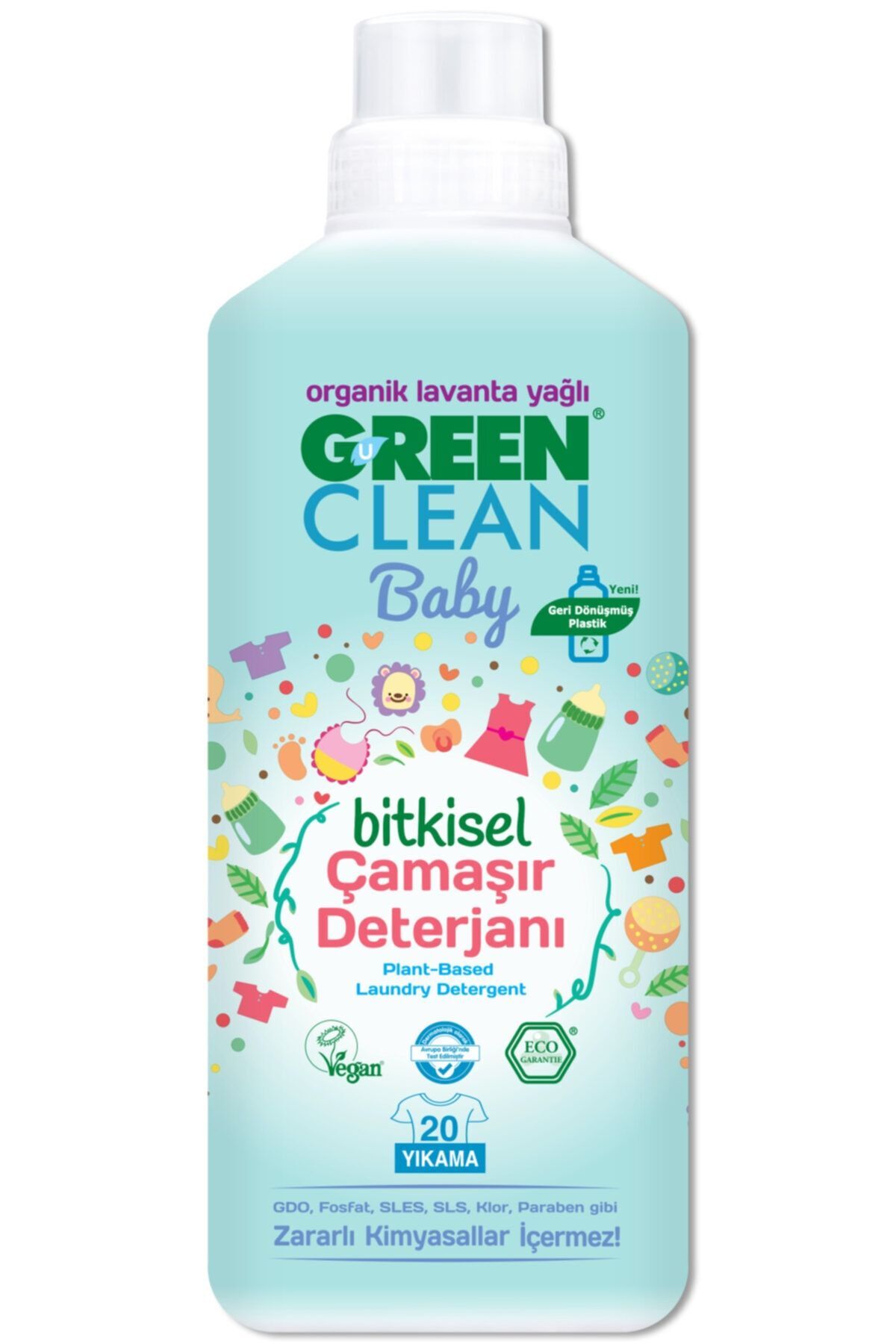 U Green Clean Baby Çamaşır Deterjanı 1 L