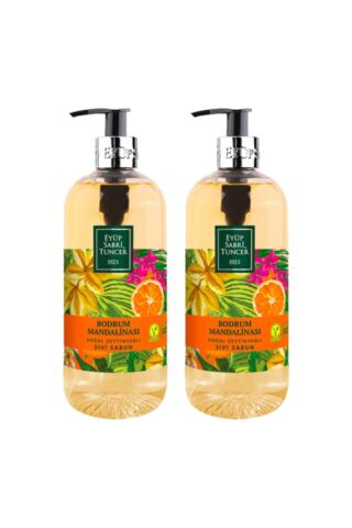 EST Bodrum Mandalinası Zeytinyağlı Sıvı Sabun 500 ml-2 Adet