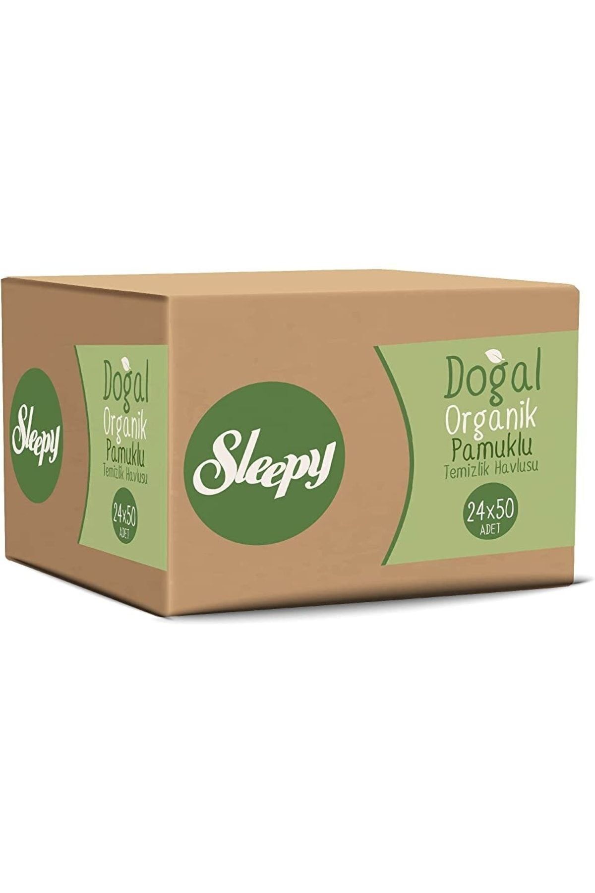 Doğal Organik Pamuklu Temizlik Havlusu 24x50