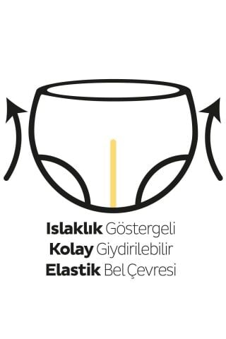 Sleepy Natural 4 Beden Külot Bebek Bezi 96x3 288 Adet