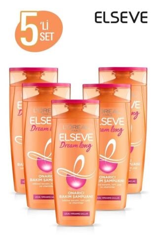 Elseve Dream Long Onarıcı Şampuan 360 ml x 5 Adet