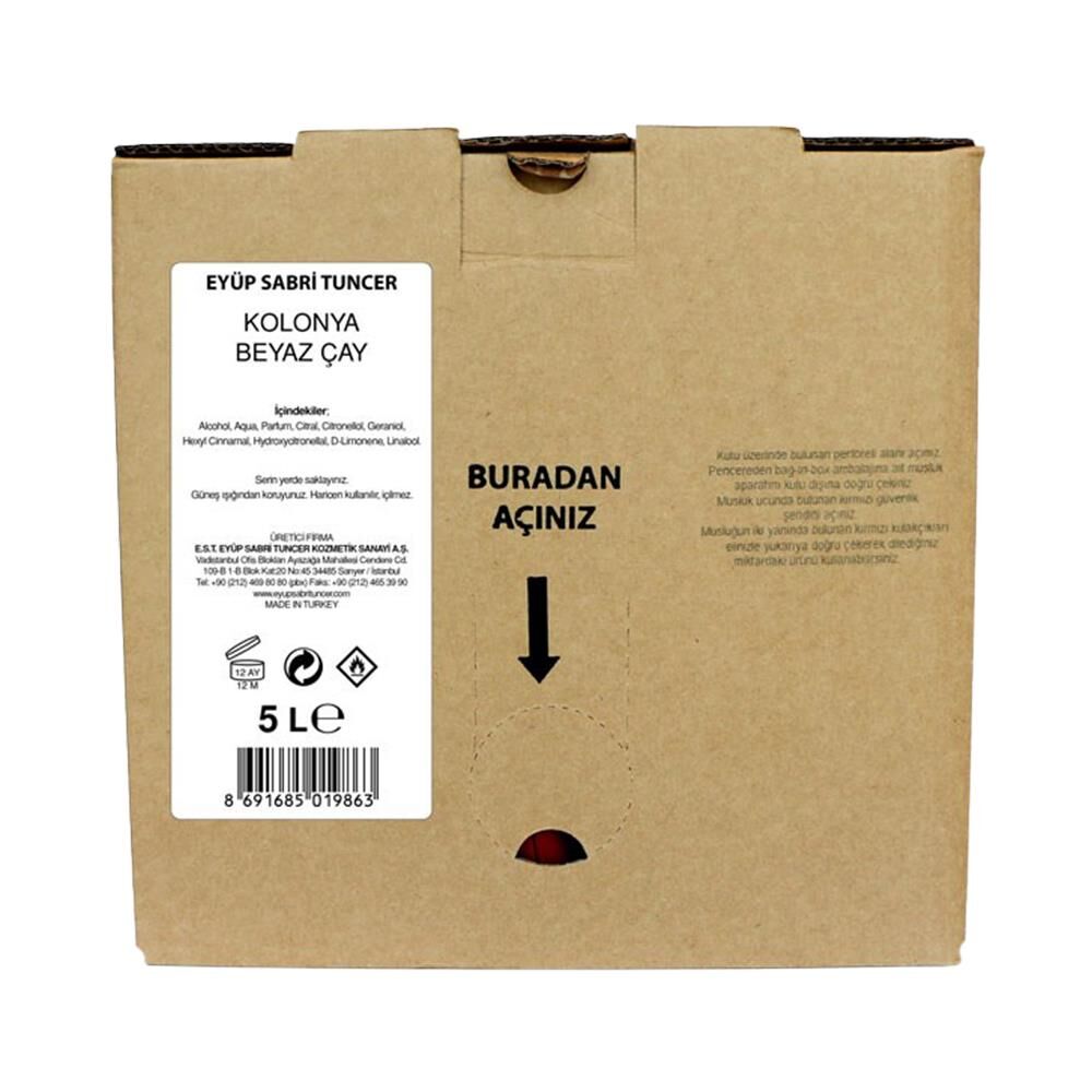 Eyüp Sabri Tuncer Beyaz Çay Kolonyası 5 lt
