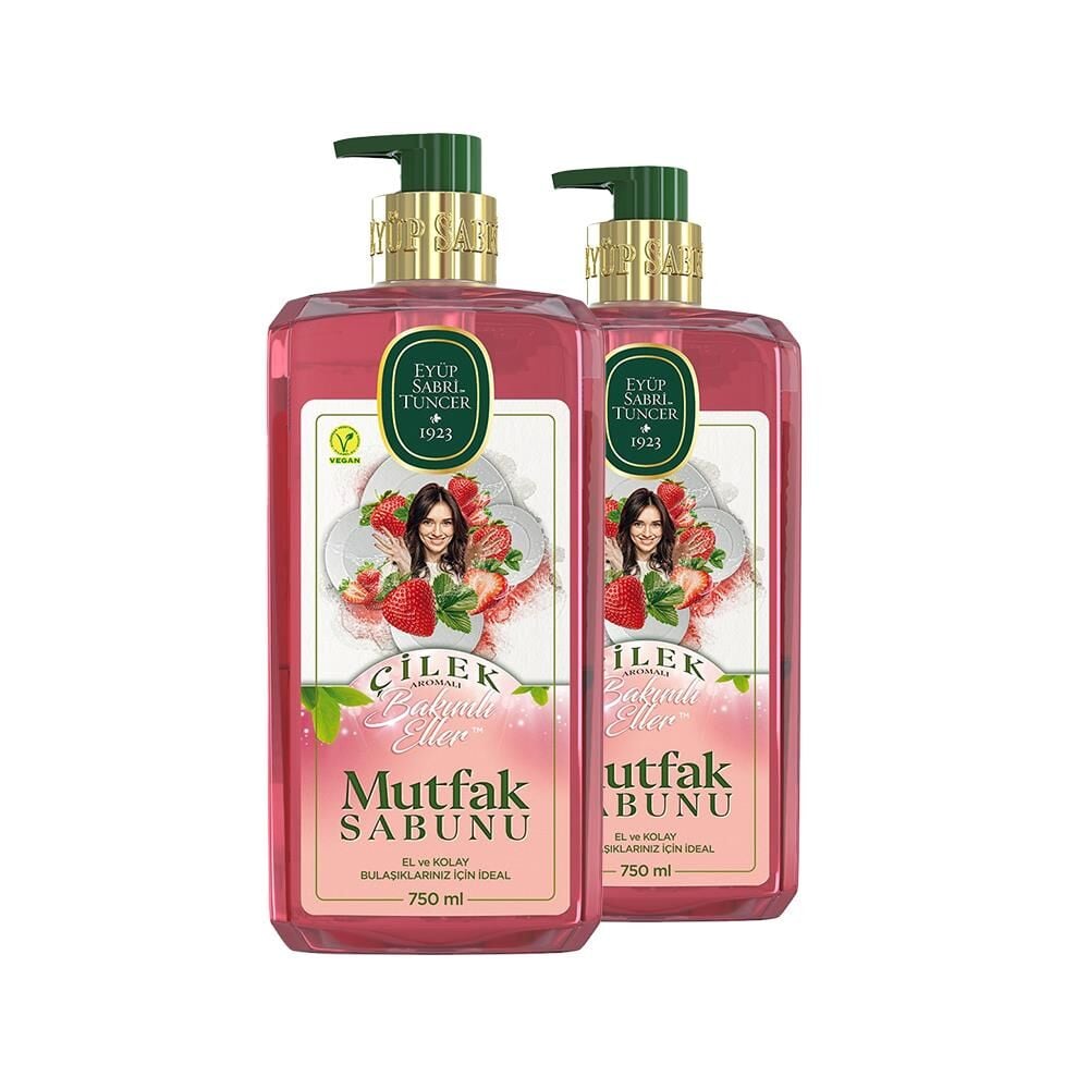 Eyüp Sabri Tuncer Çilek Mutfak Sabunu 750 ml x 2