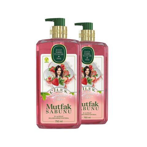 Eyüp Sabri Tuncer Çilek Mutfak Sabunu 750 ml x 2
