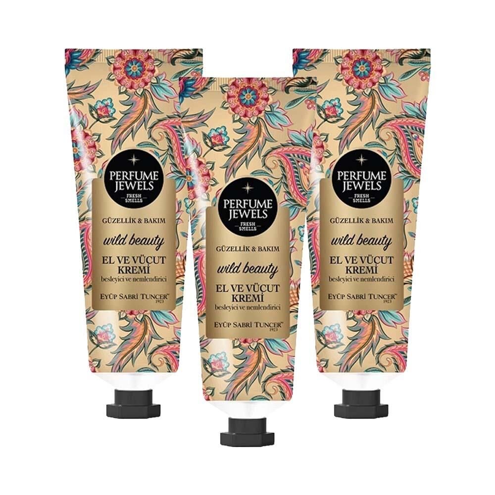 Eyüp Sabri Tuncer Perfume Jewels Wild Beauty El Kremi 50ML x 3