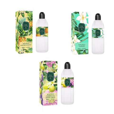 Eyüp Sabri Tuncer Kolonya Verbena & Zinde Limon, Hawaii Ananas ve Yasemin