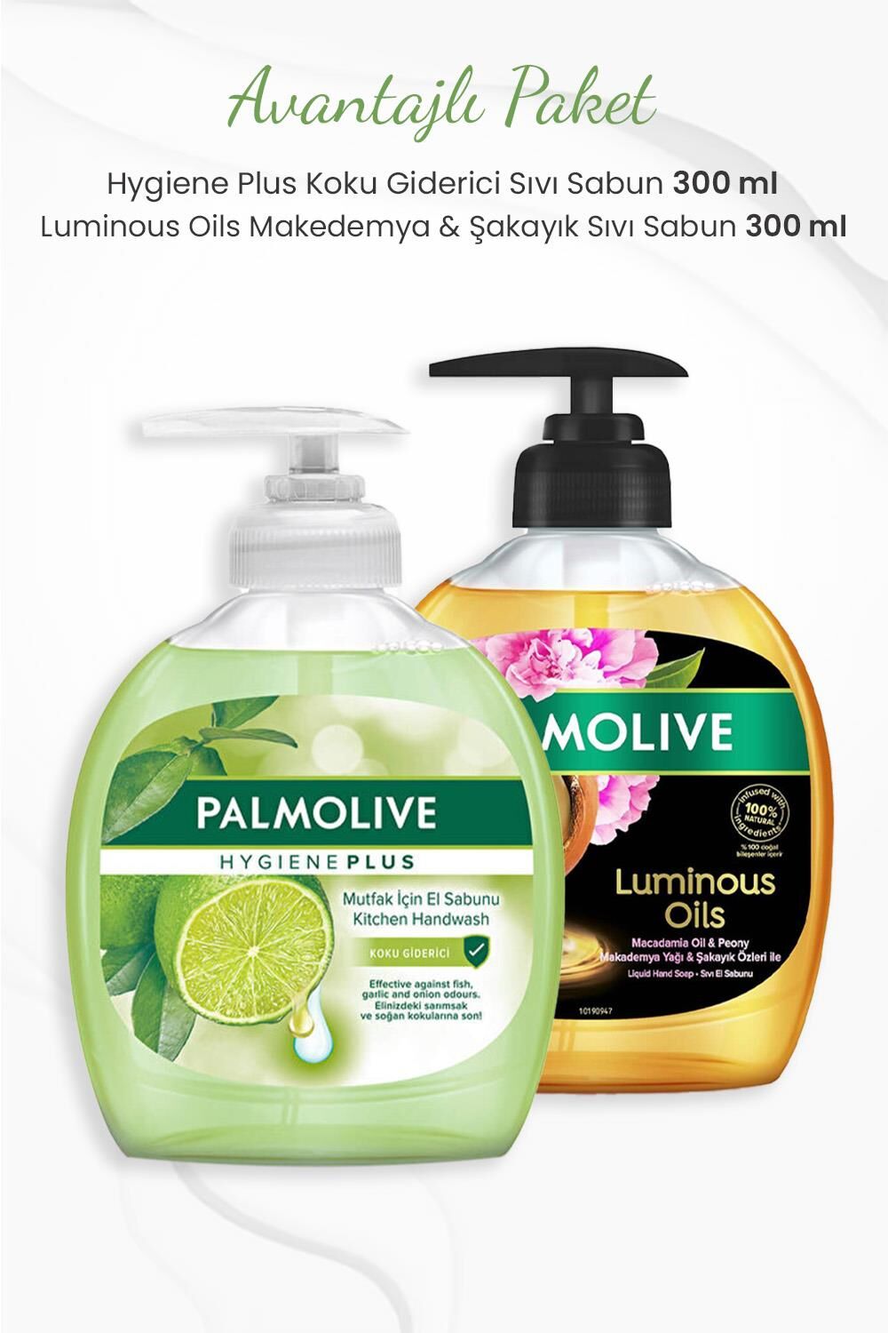 Palmolive Koku Giderici ve Makedemya & Şakayık Sıvı Sabun 300 ml