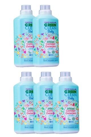 U Green Clean Baby Çamaşır Deterjanı 1 L x 5