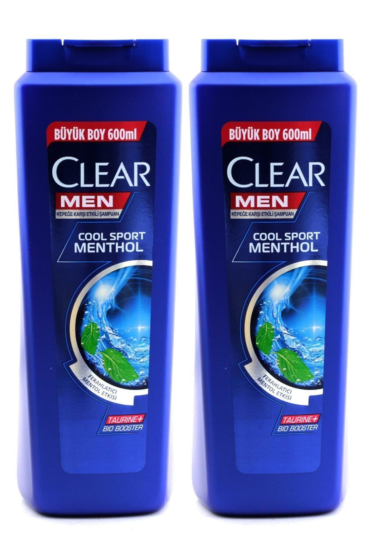 Clear Men Cool Sport Menthol Şampuan 600 ML x 2