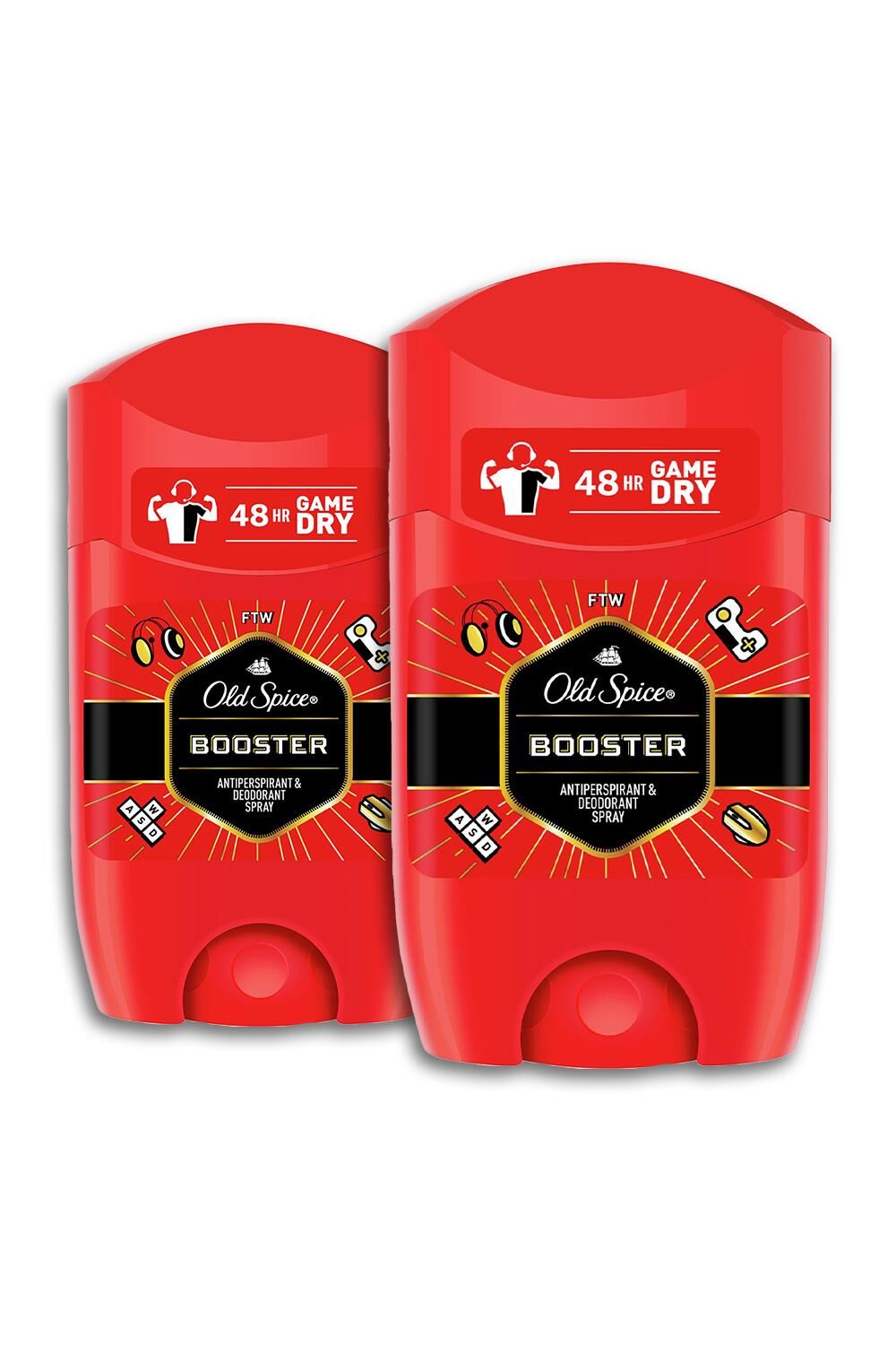 Old Spice Booster Deodorant Stick 50 ml - 2 Adet