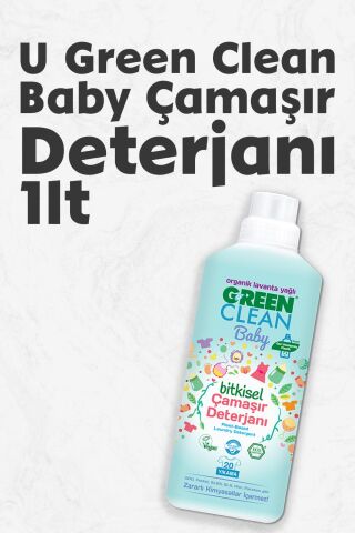 U Green Clean Baby Çamaşır Deterjanı 1 L